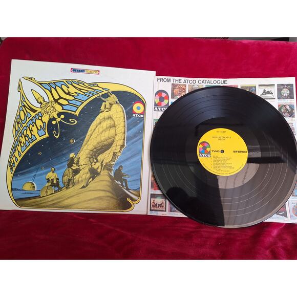 '69 Reissue of '68 Iron Butterfly Heavy VG++ Vinyl VG+ Cover - Picture 1 of 11